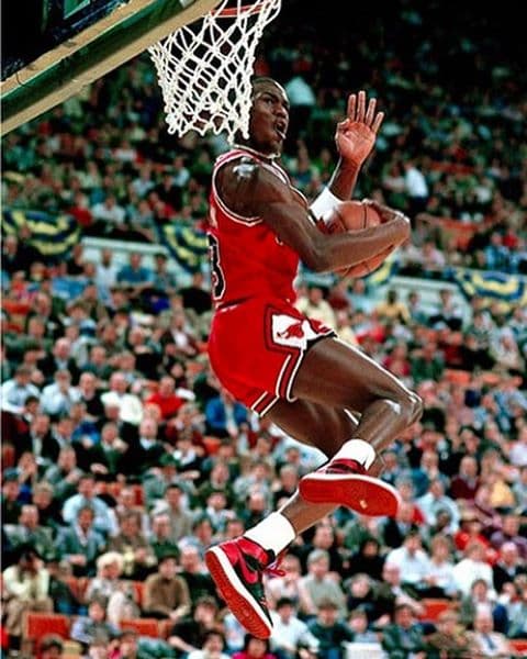 Jordan 1 Banned 1985 Dunk Contest via Sneaker History