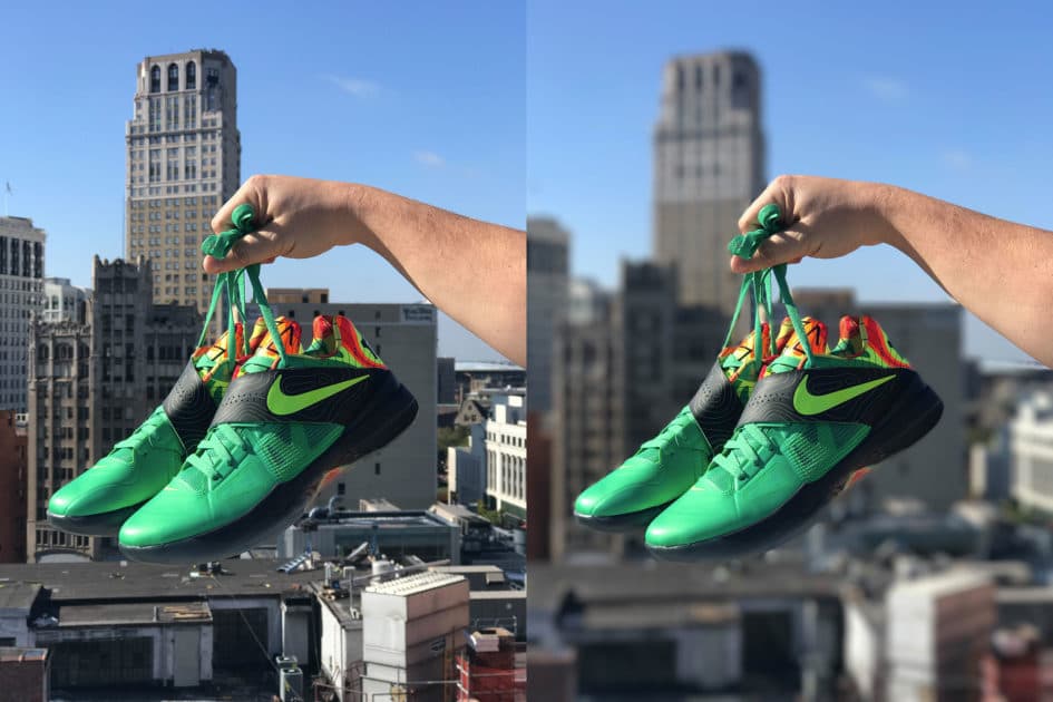 We Tested The New iPhone 7 Plus Camera's Bokeh Depth Effect Feature on $10,000+ Worth of Sneakers