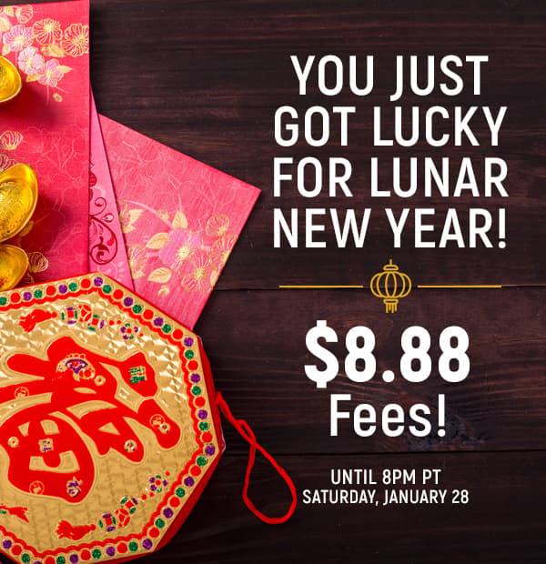 You Just Got Lucky For Lunar New Year!
