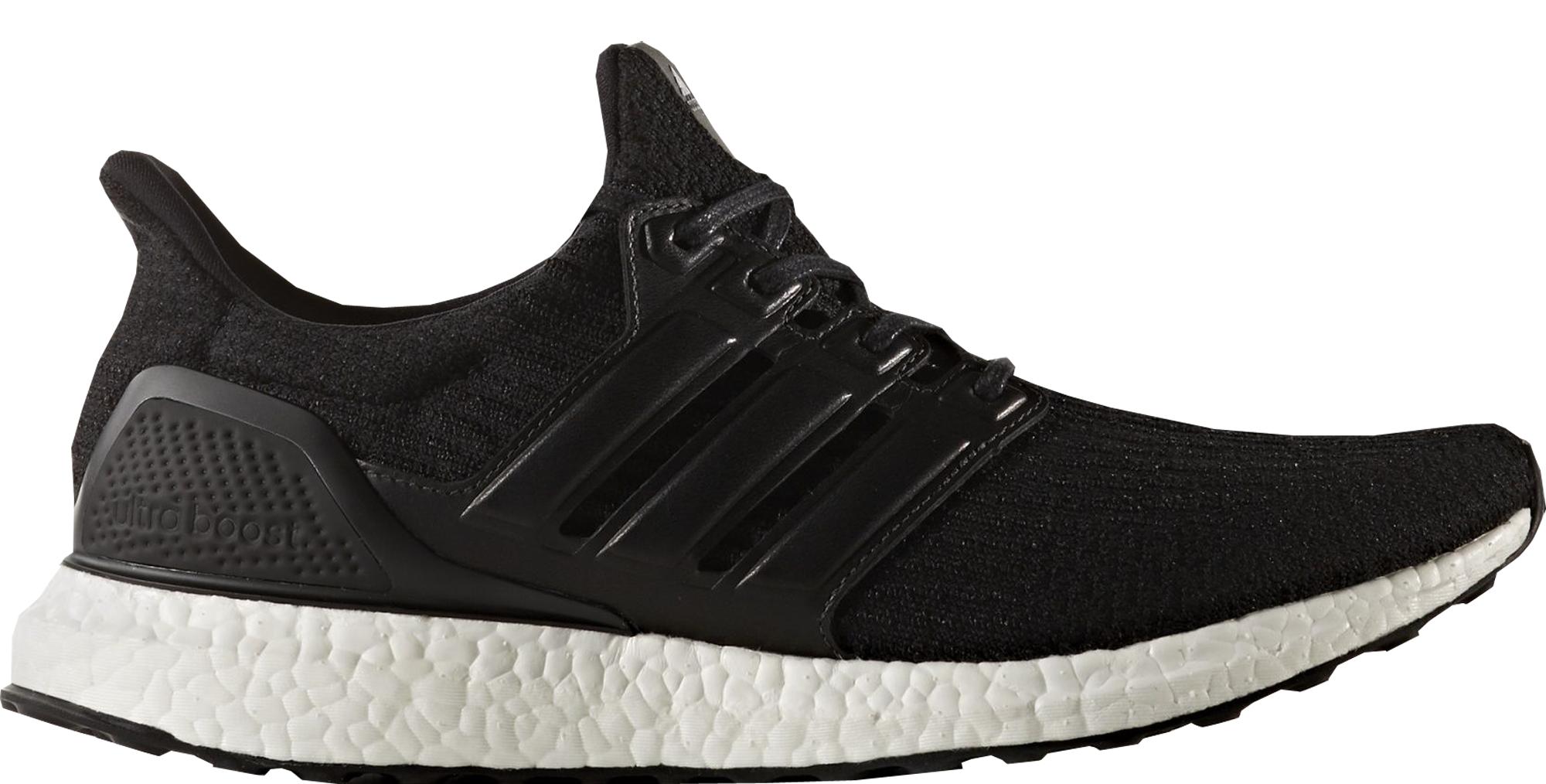 adidas Ultra Boost Black Leather Cage