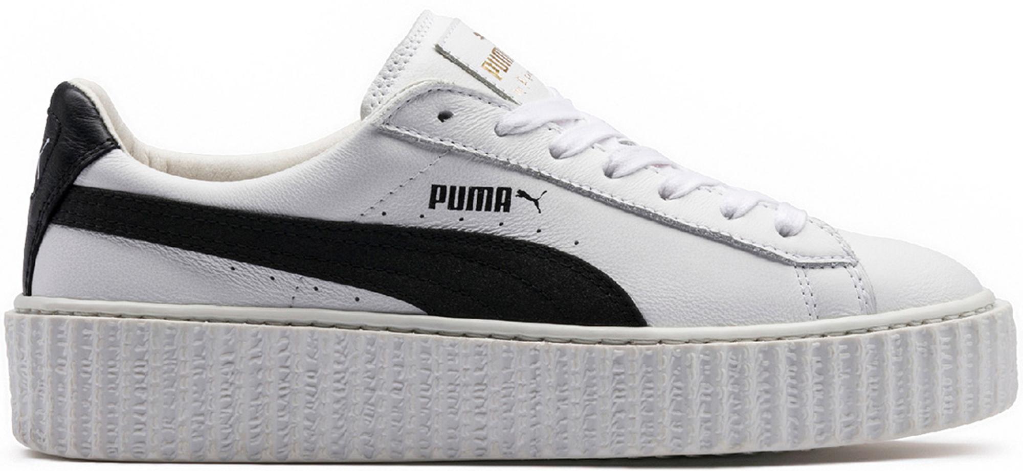 Rihanna x Puma Creeper Fenty Leather White Black