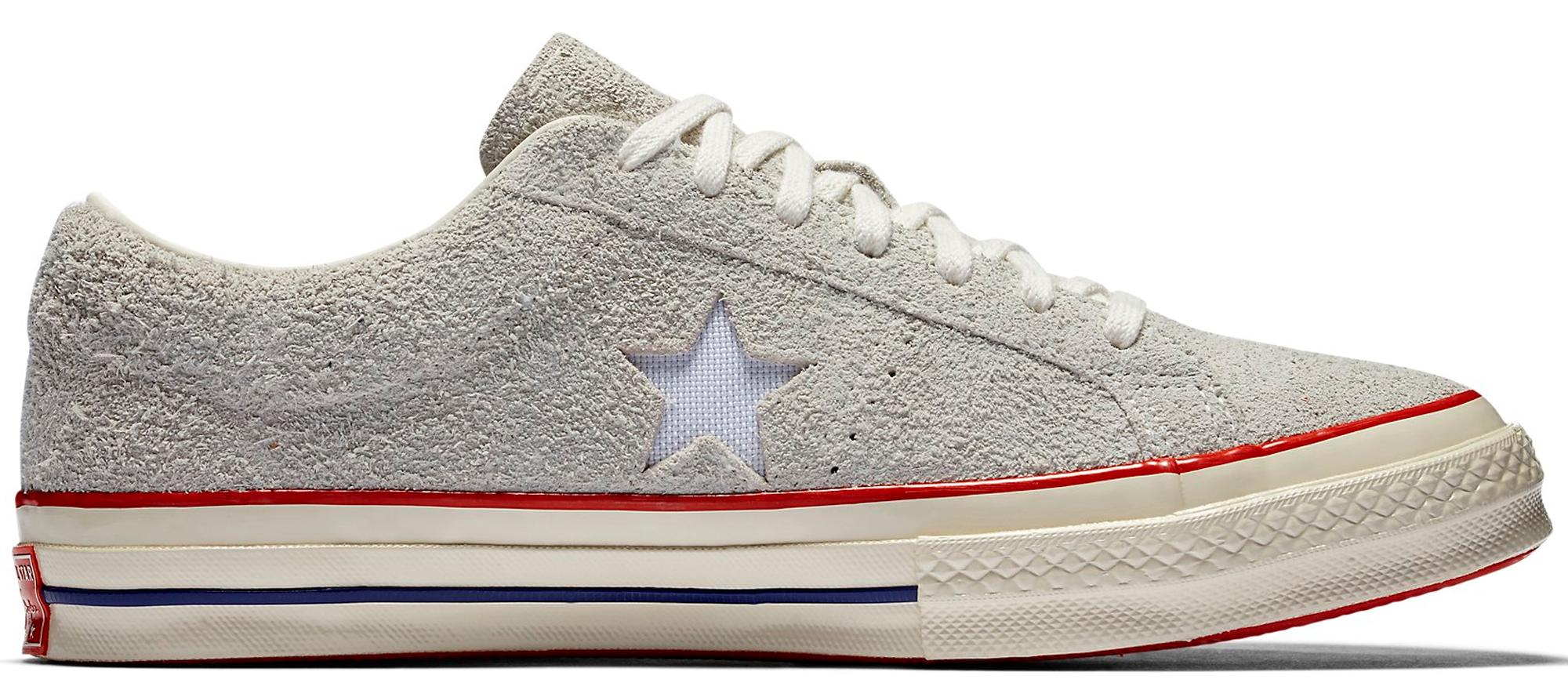 Undefeated x Converse One Star Ox White Suede