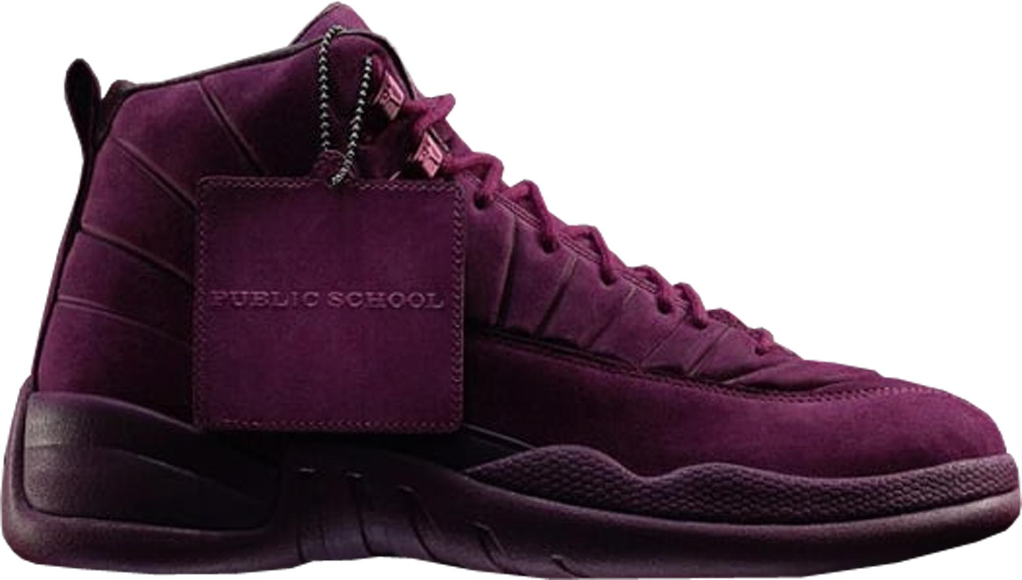 Air jordan 2024 12 bordeaux purple