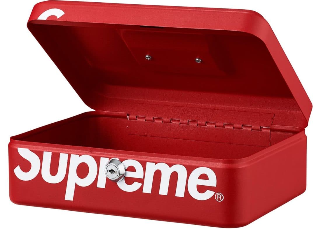 StockX Image Supreme Lock Box Red