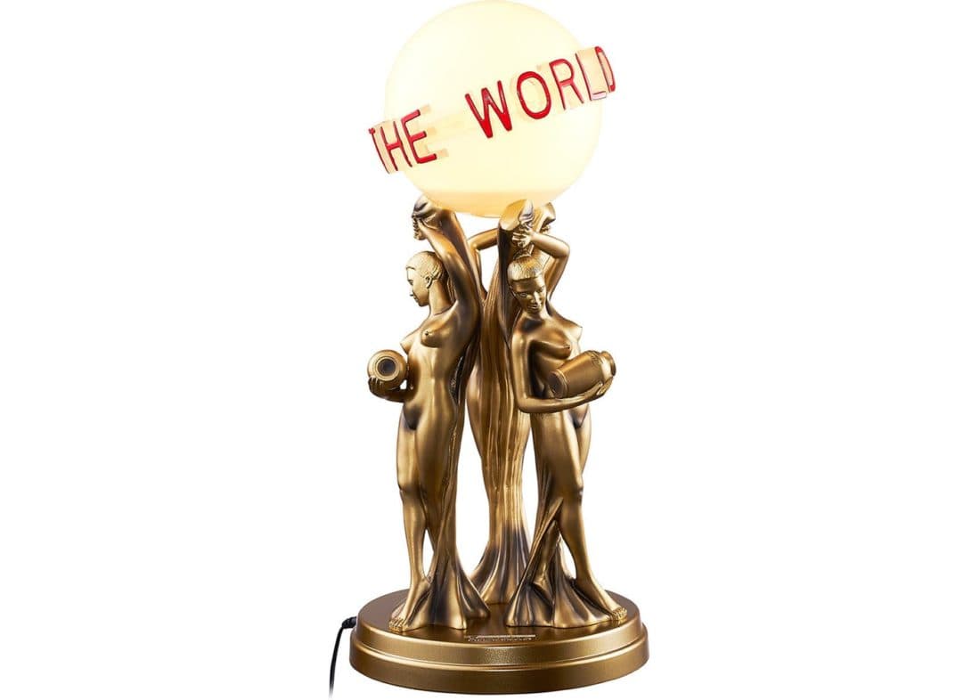 Supreme Scarface The World Is Yours Lamp