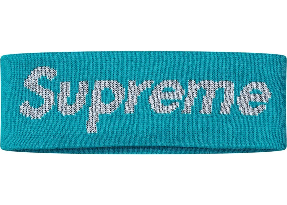Teal Supreme New Era Reflective Headband
