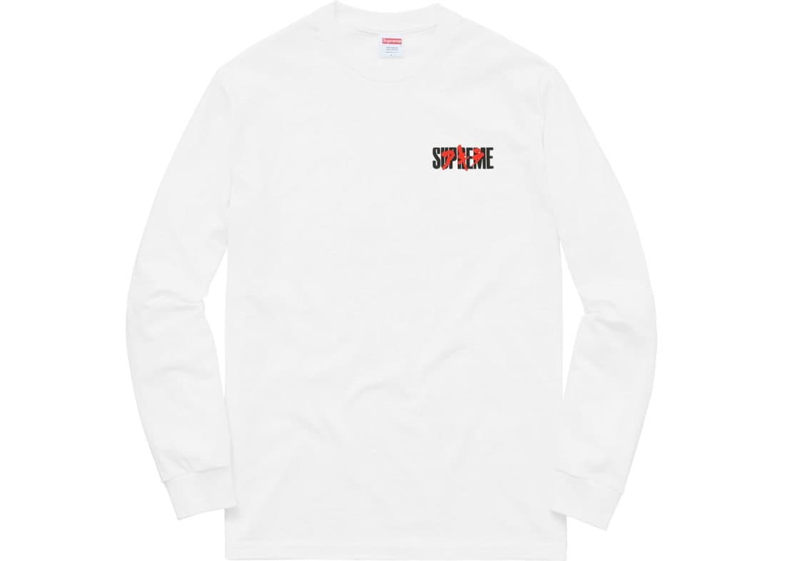 White Supreme AKIRA Neo-Tokyo Long Sleeve Tee - StockX News