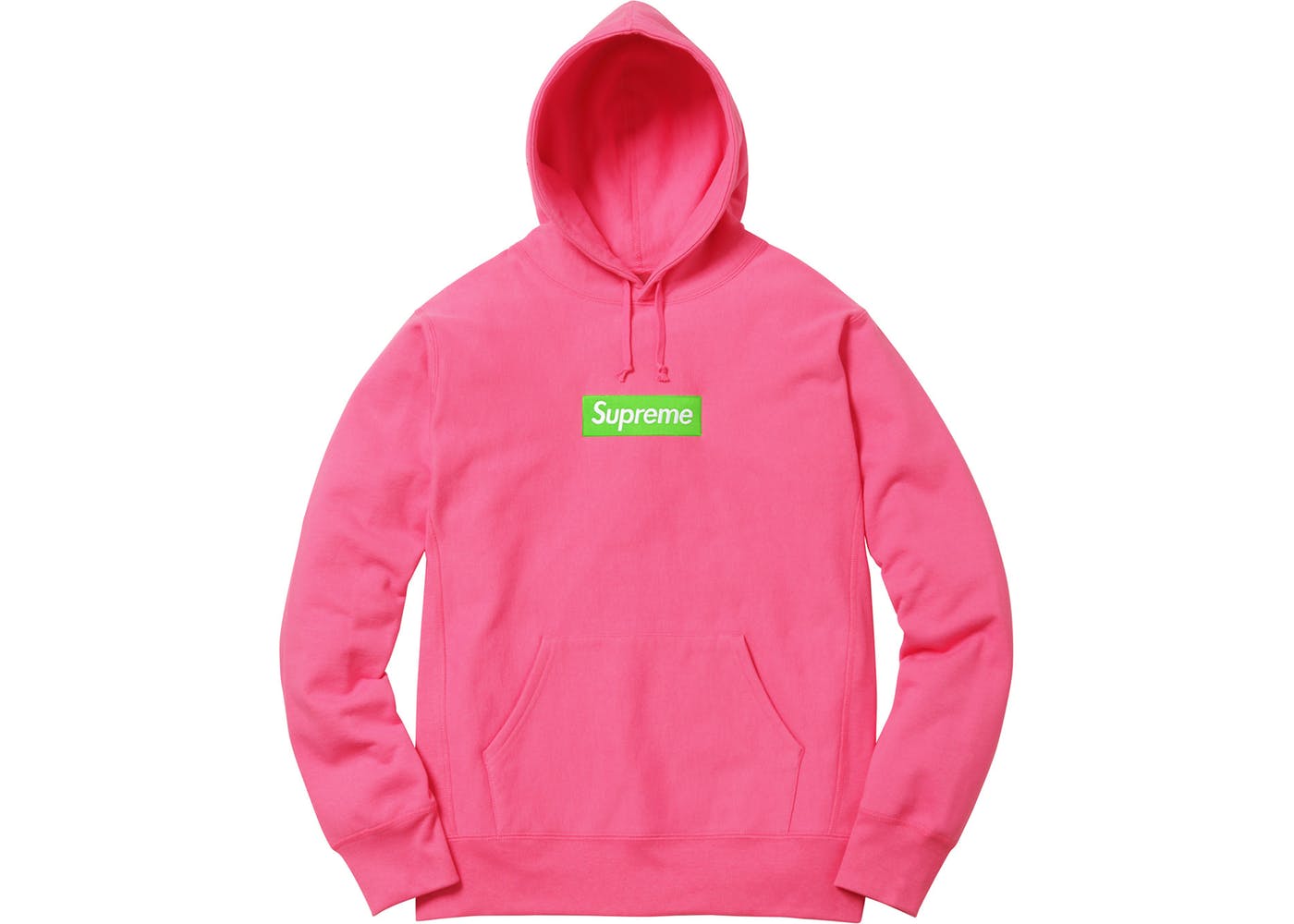 トップスSupreme Box Logo Hooded Sweatshirt Pink