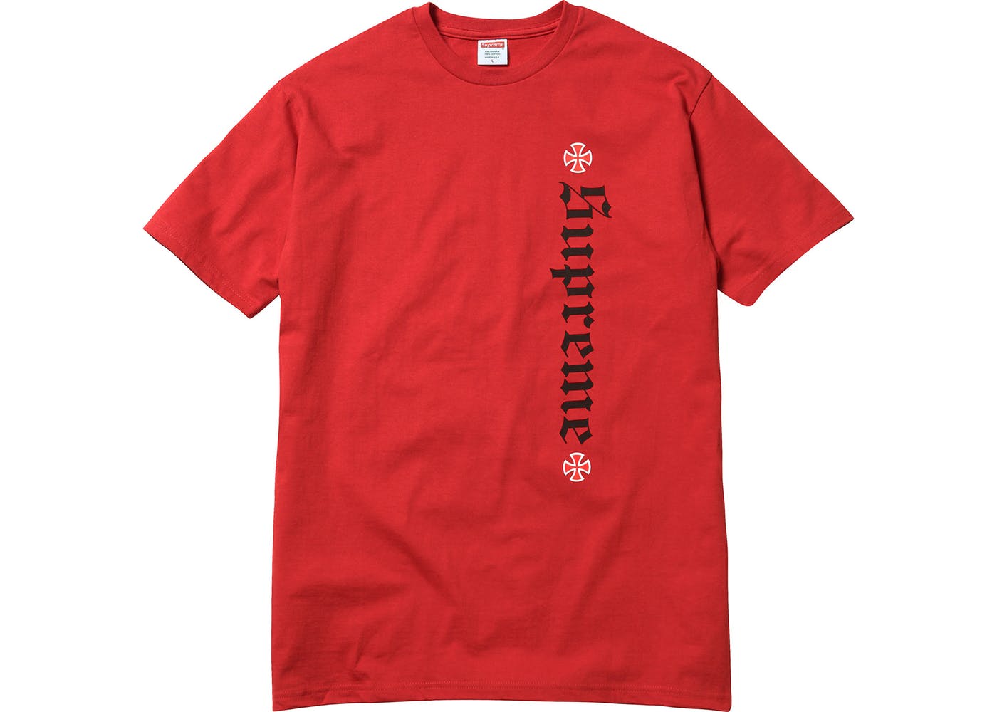 Supreme Independent Old English Tee Red