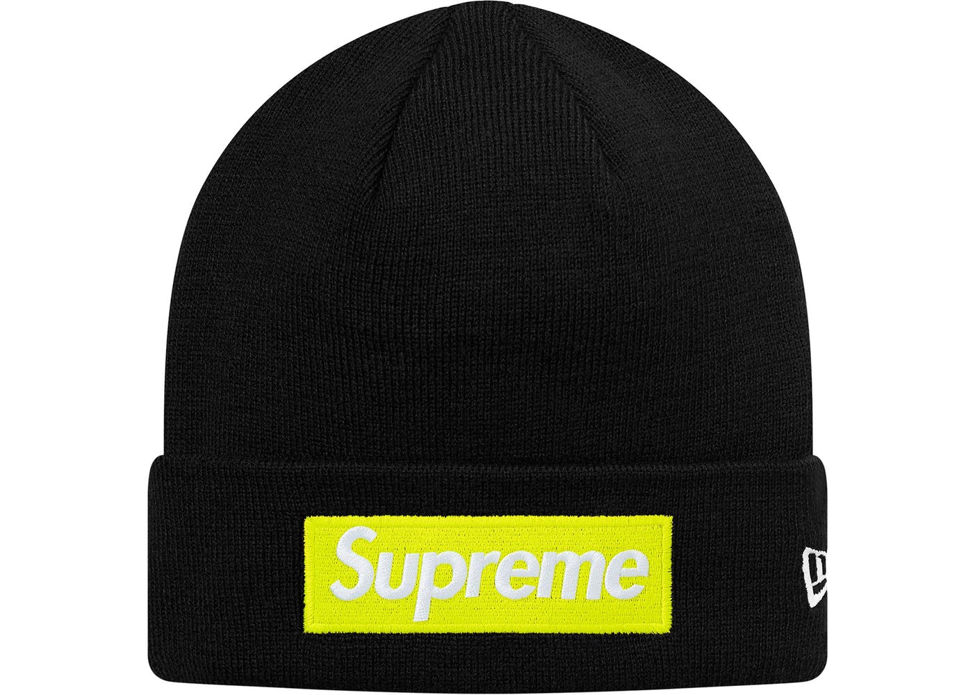 Black Supreme Beanie Hat