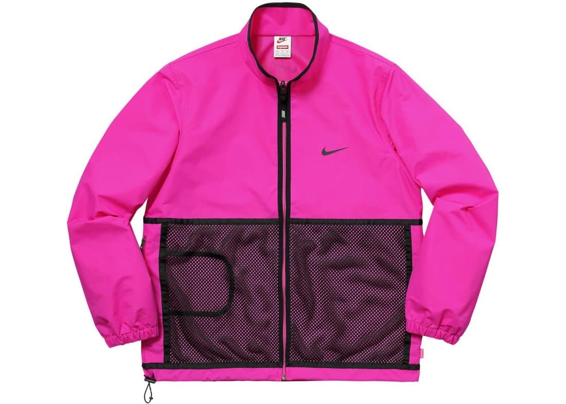 Supreme Nike Trail Running Jacket Pink