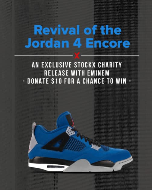 The Eminem Jordan 4 Encore Is BACK And StockX Is The Only Place To Get It
