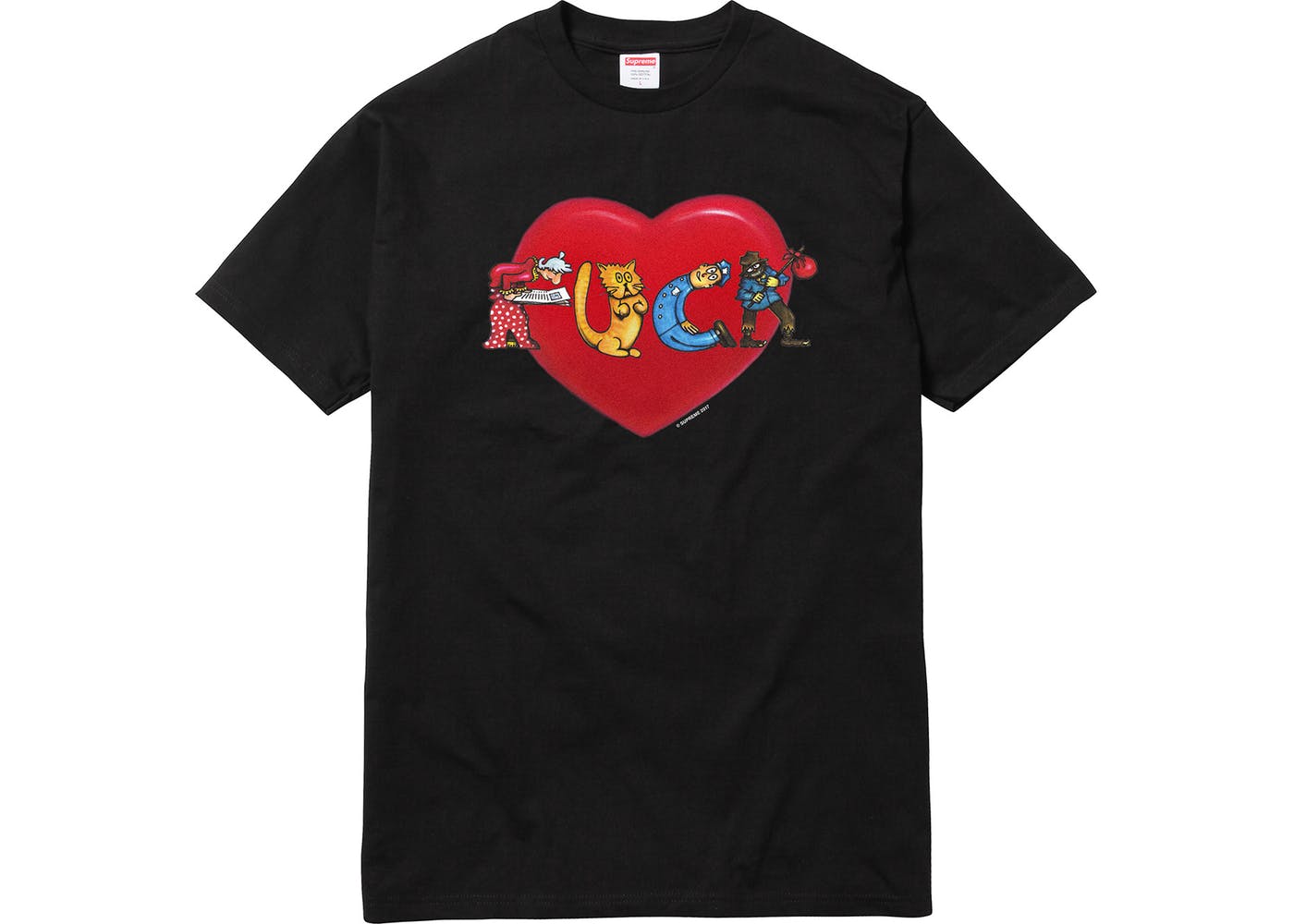 Supreme Fuck Love Tee Black