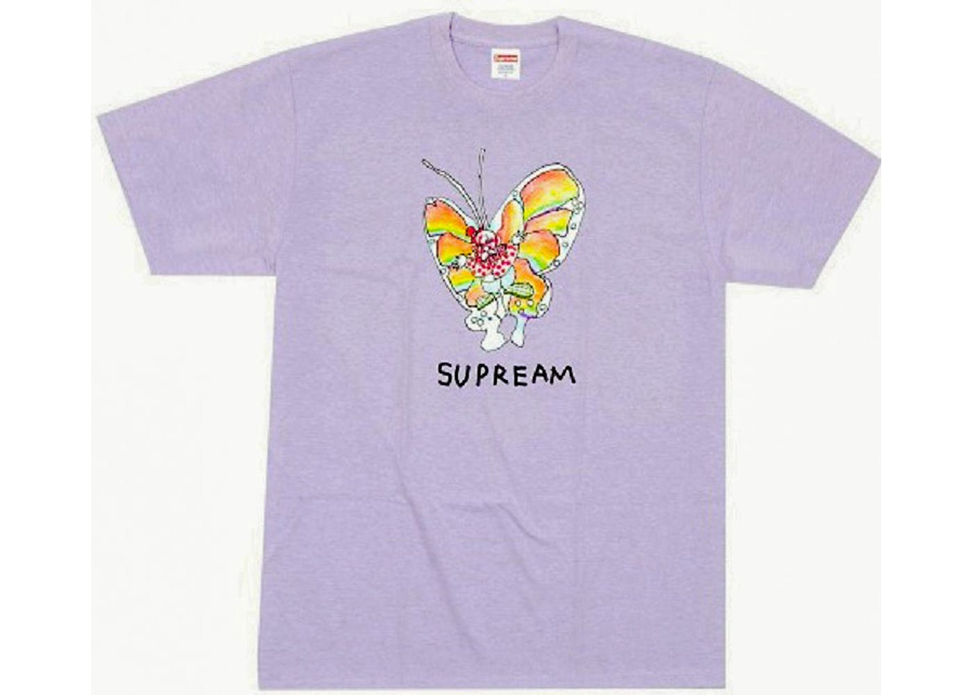 Supreme Gonz Butterfly Tee Heather Purple