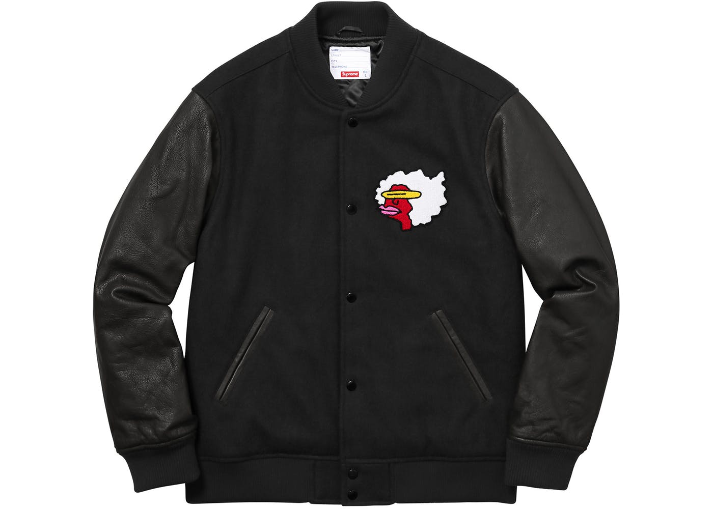 Supreme Gonz Ramm Varsity Jacket Black - StockX News