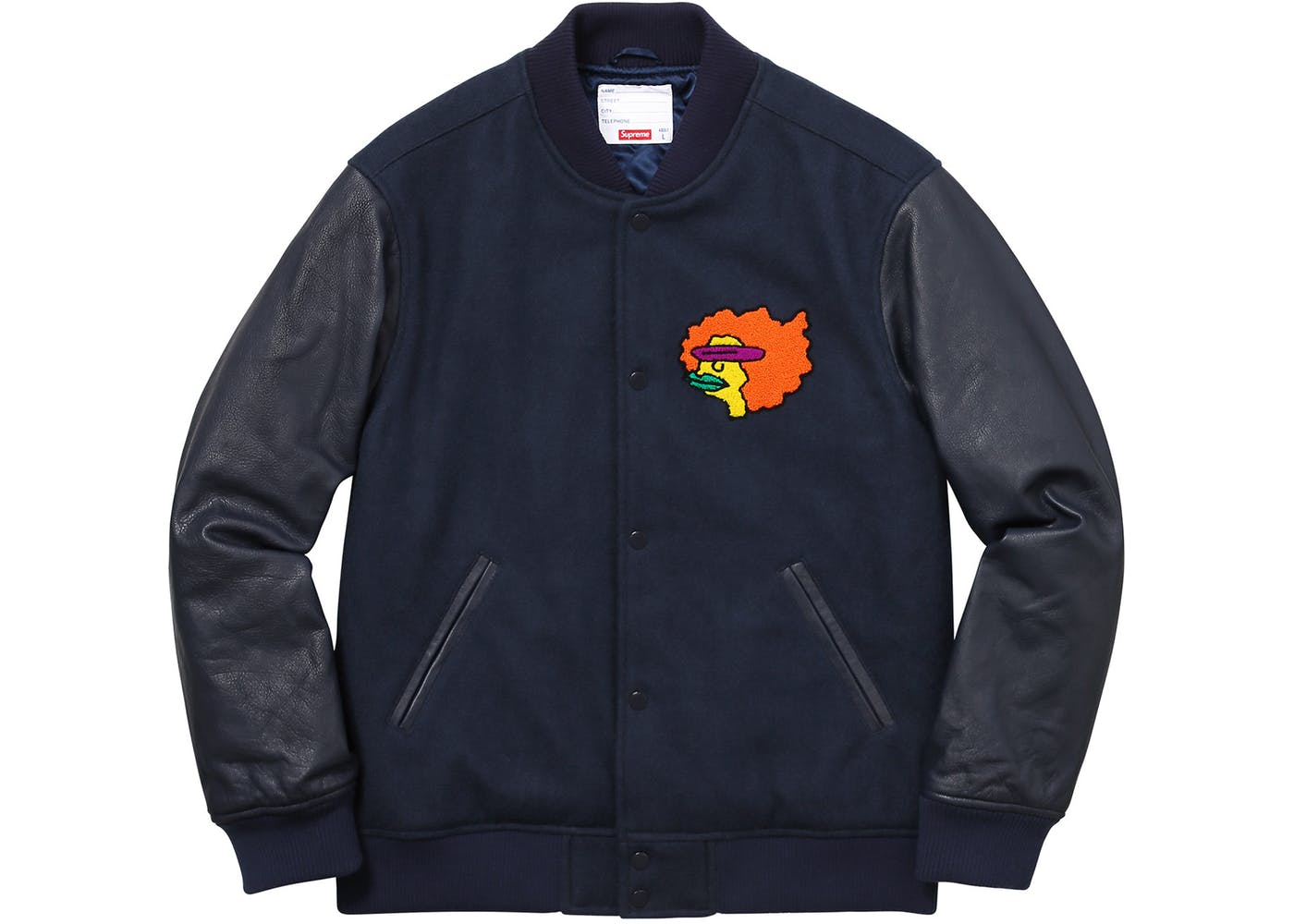 Supreme Gonz Ramm Varsity Jacket Navy - StockX News