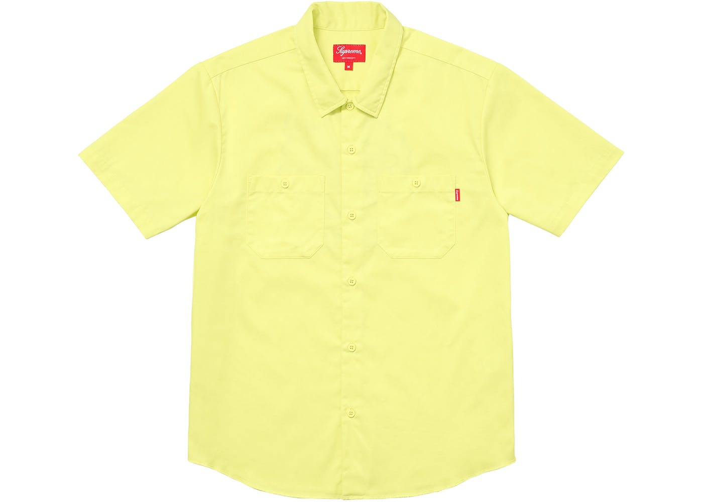 Supreme Gonz Ramm Work Shirt Light Yellow - StockX News