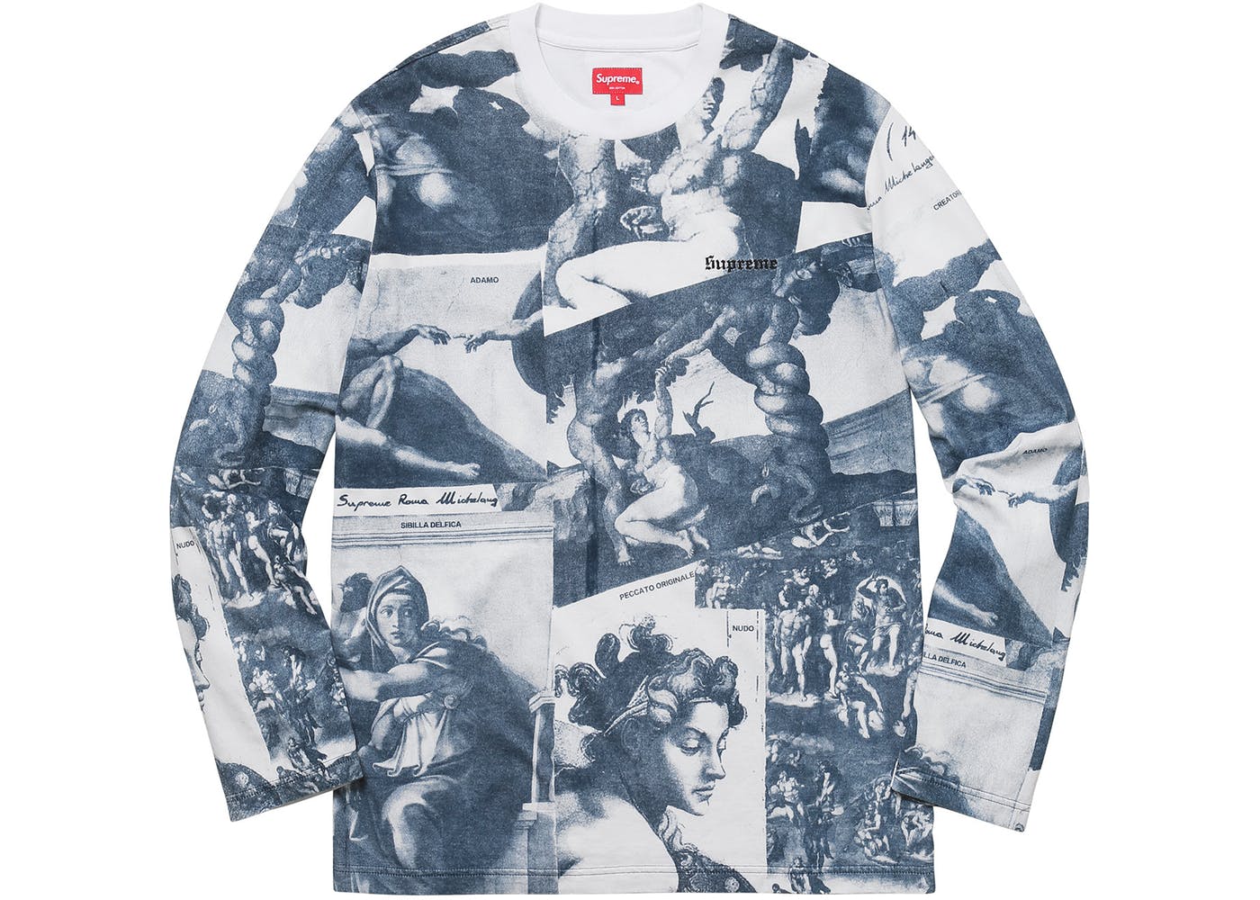 Shop Supreme Unisex Street Style Long Sleeves Cotton Long Sleeve T-shirt by  BlueAngel