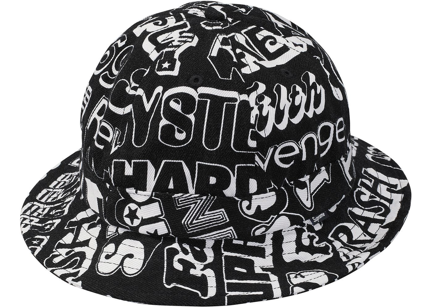 Supreme Hysteric Glamour Text Bell Hat Black Fall/Winter