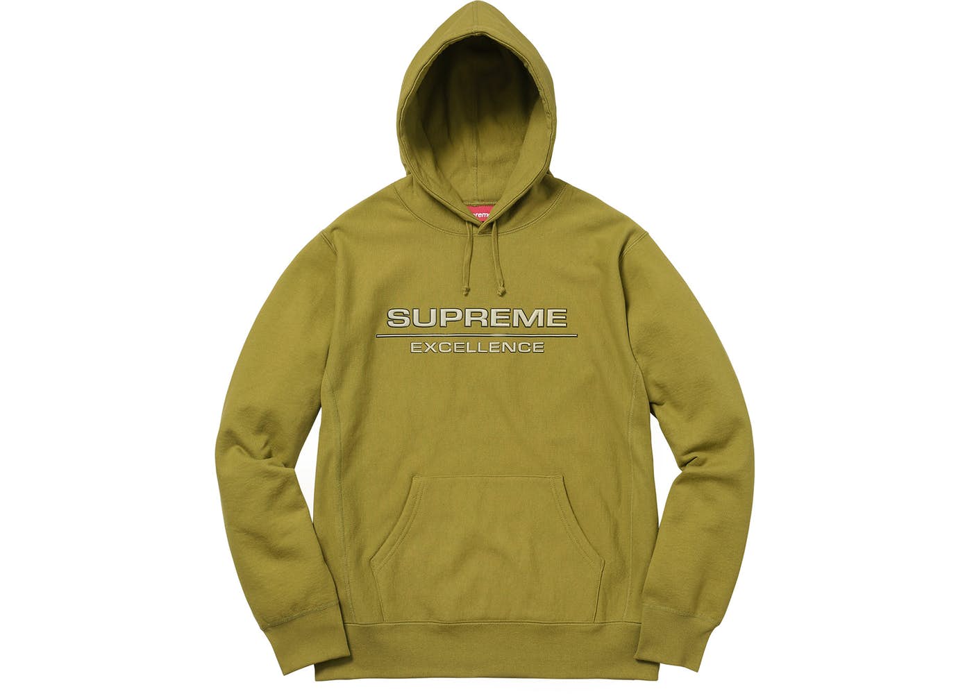 Supreme Box Logo Raised Letters Hoodie Black Hooded Sweatshirt Size Large