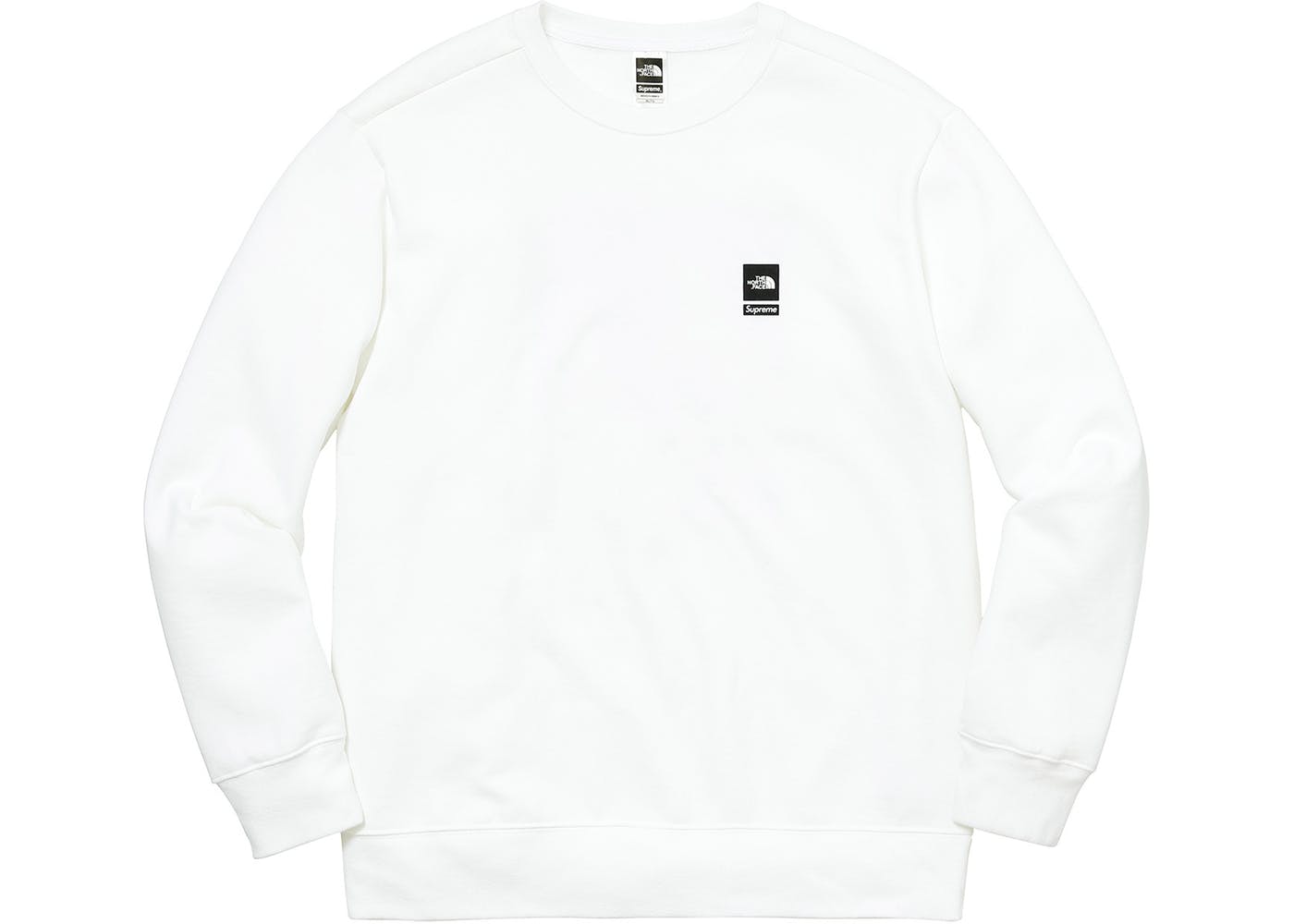 Supreme The North Face Mountain Crewneck Sweatshirt White