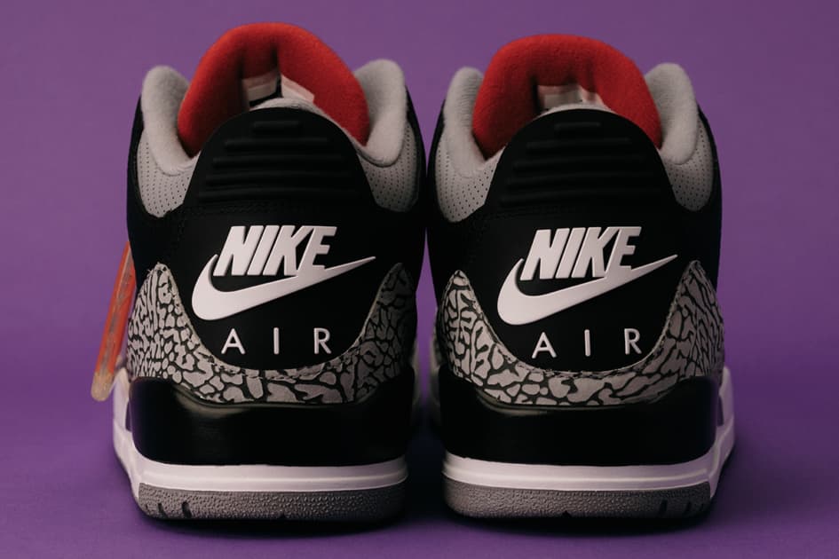 Return of the Air Jordan 3 Black Cement (2018) - On Numbers and Nostalgia