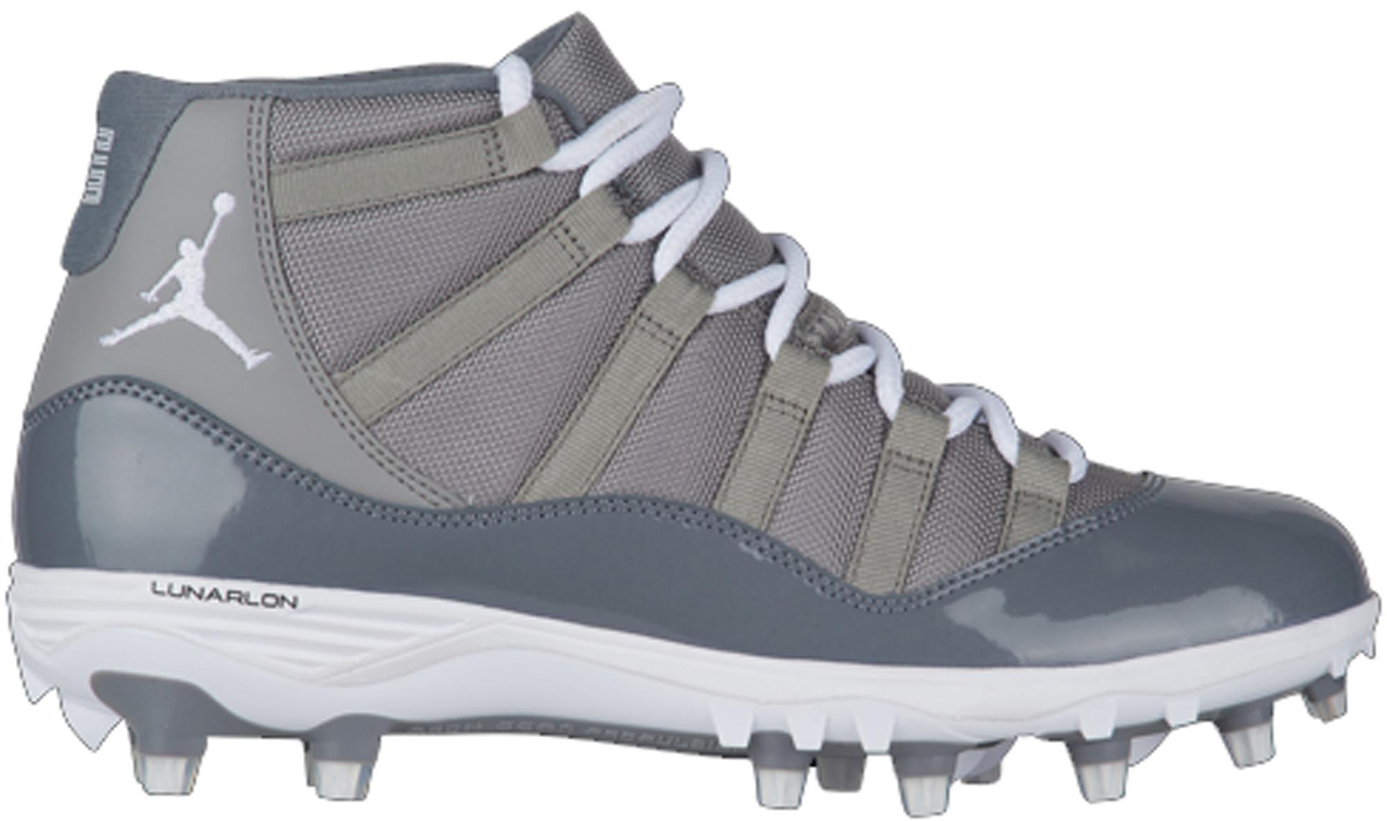 Air Jordan 11 Cool Grey Cleat