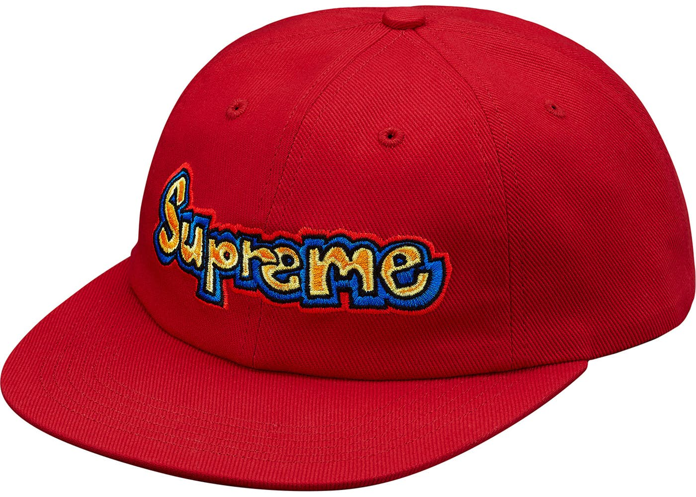 Supreme Gonz Logo 6-Panel Red