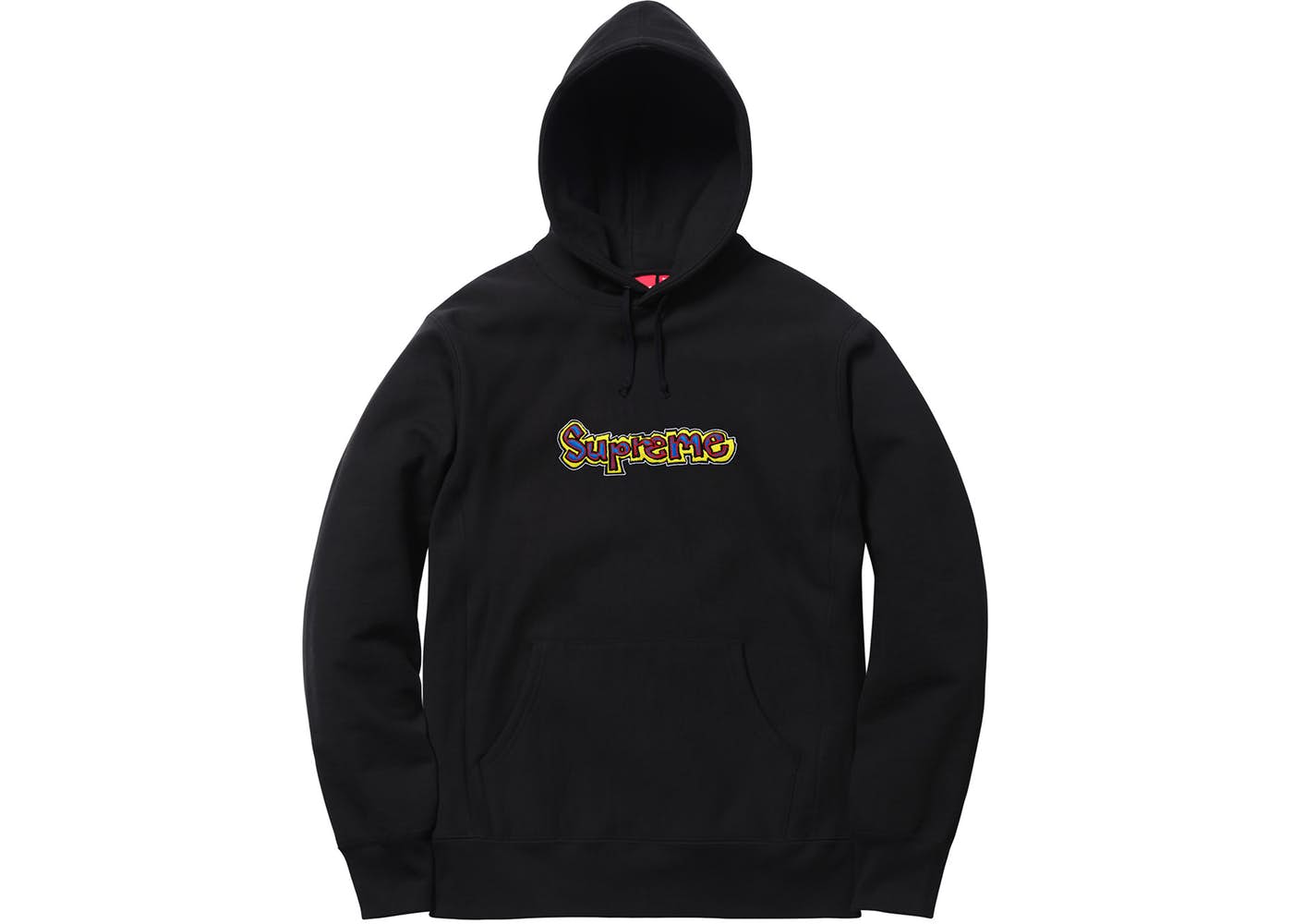 Supreme Gonz Logo Hooded Sweatshirt Black Spring/Summer 2018