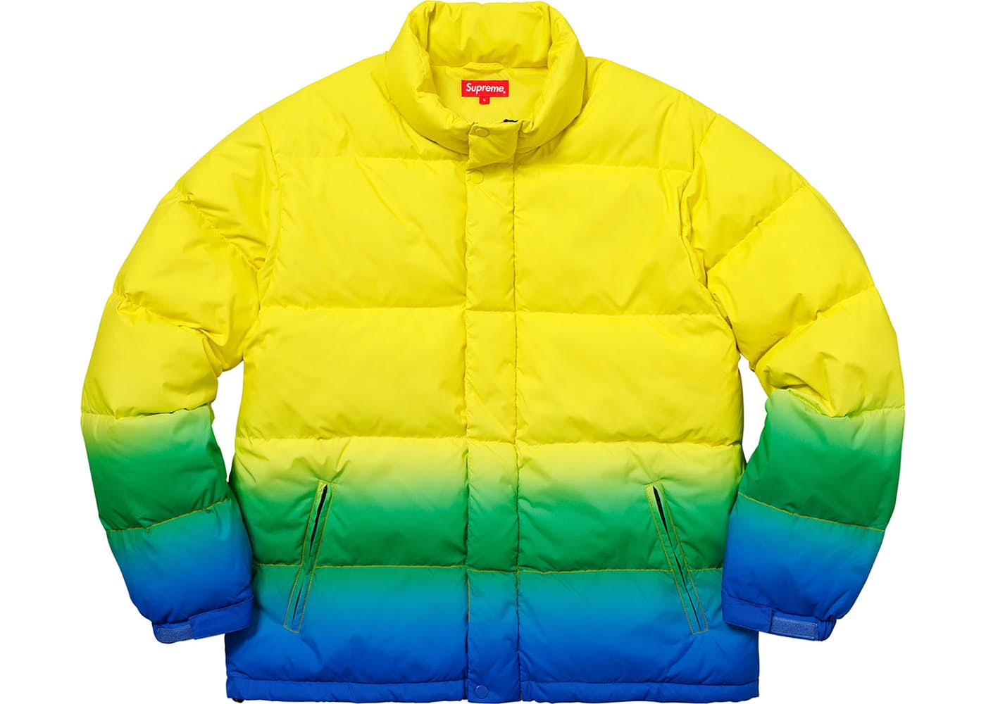 【美品】Supreme Gradient puffy jacket