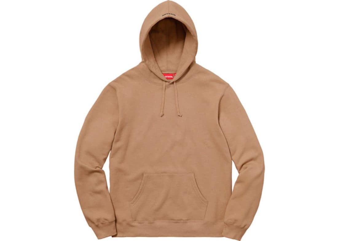 Supreme Illegal Business Hooded Sweatshirt Light Brown