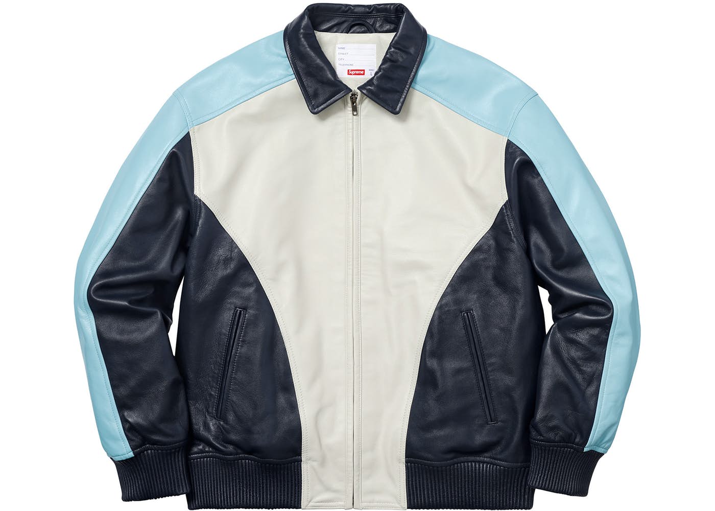 Supreme Studded Arc Logo Leather Jacket White - StockX News