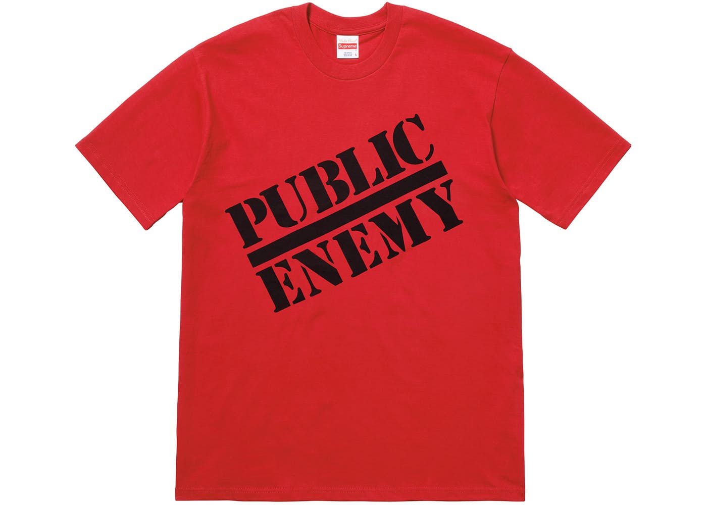 Supreme UNDERCOVER/Public Enemy Tee Red Spring/Summer 2018