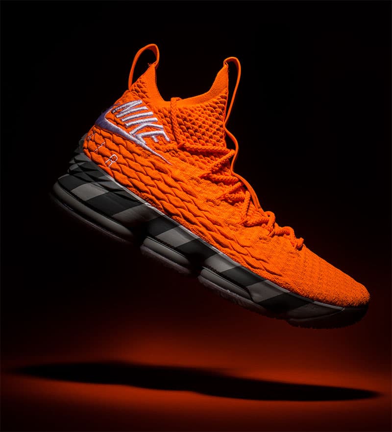 LeBron 15 Orange Box