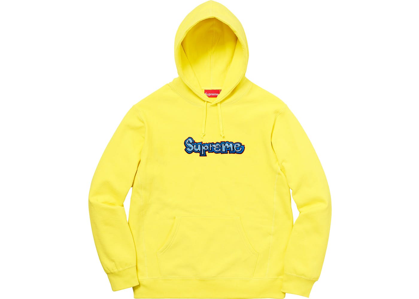 supreme★Gonz★sweatshirt★シュプリーム ★18SS Supreme Gonz Logo Hooded Sweatshirt Lemon Spring/Summer 2018
