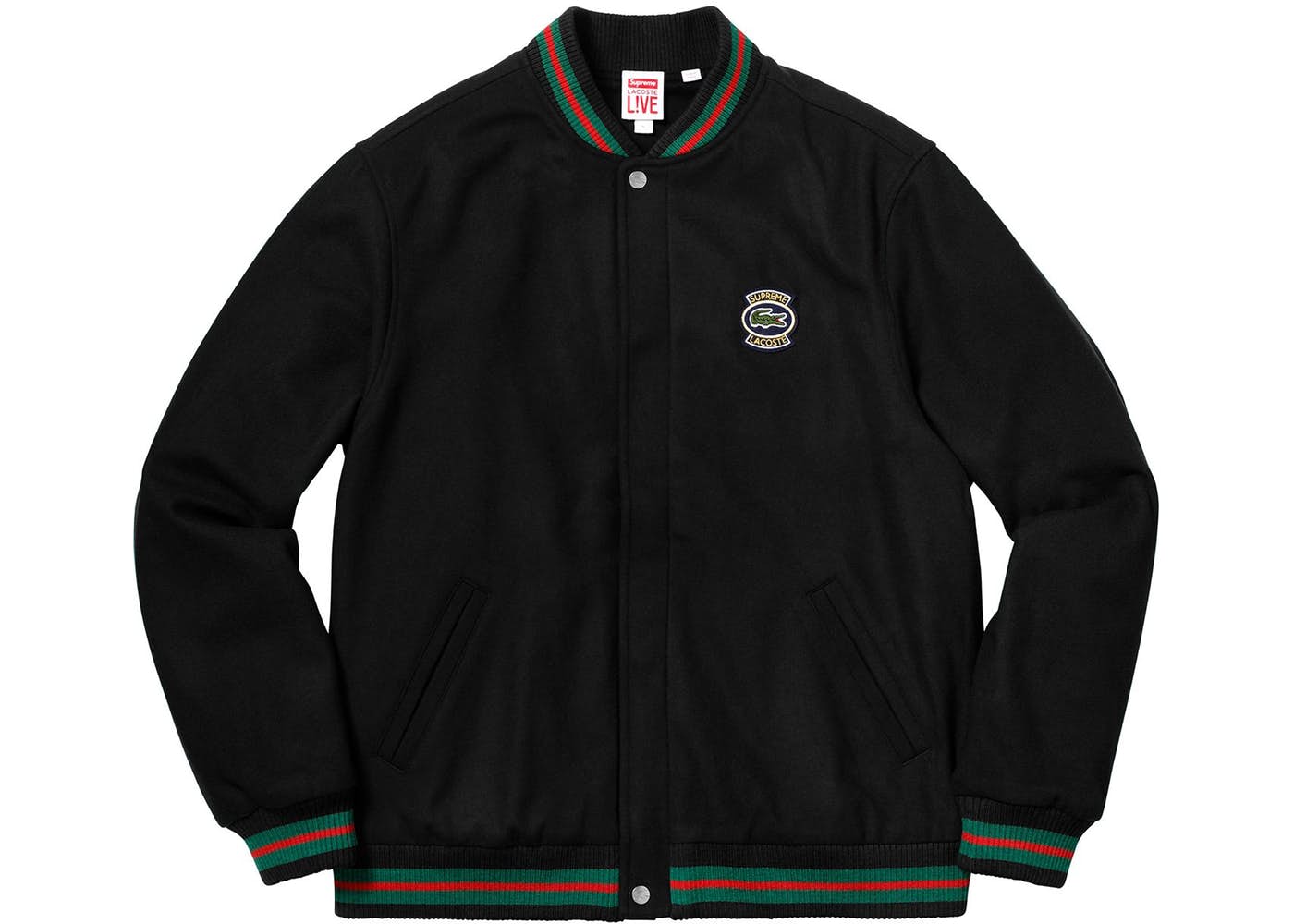 Men's Branded Back Varsity Jacket - Men's Jackets & Coats - New In