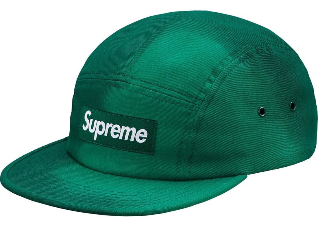 Supreme Reactive Camp Cap Green