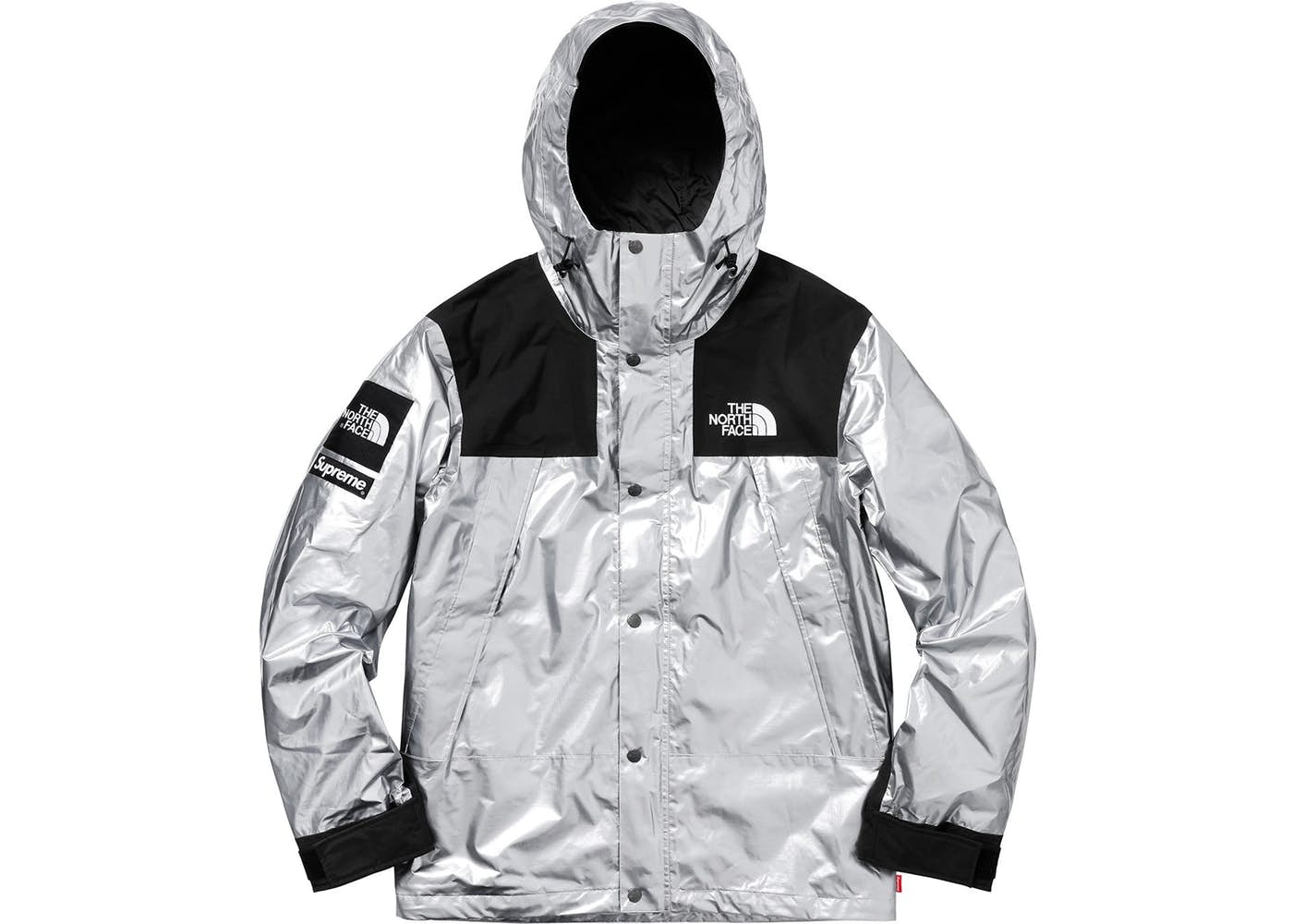 専用Supreme TNF metallic mountain jacket