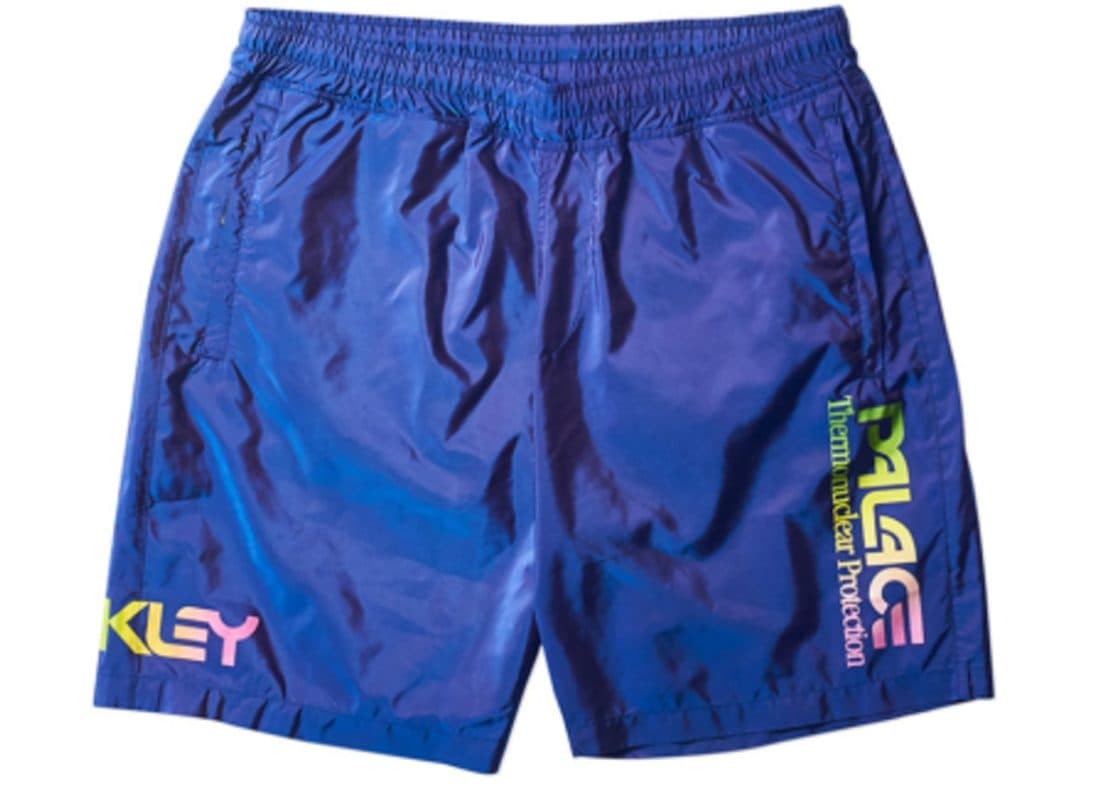 Palace Oakley Thermo Shorts Blue - StockX