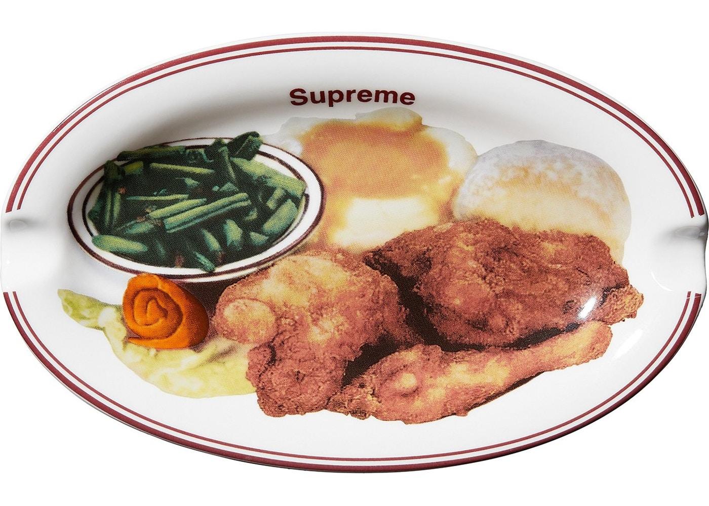 Supreme Chicken Dinner Plate Ashtray