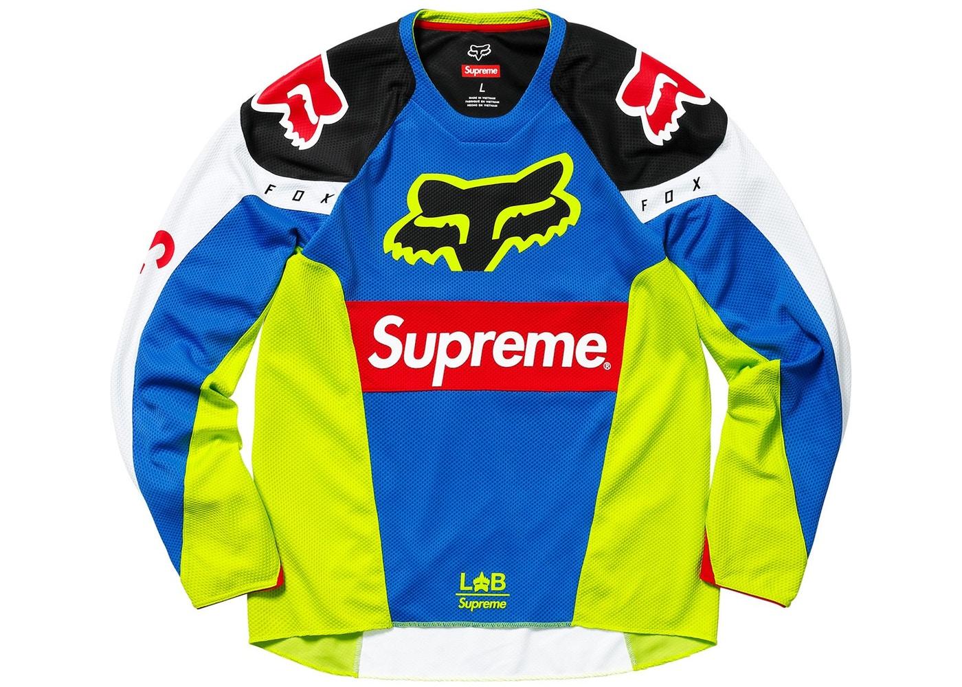 Supreme Fox Racing Moto Jersey Top Multicolor Spring/Summer 2018