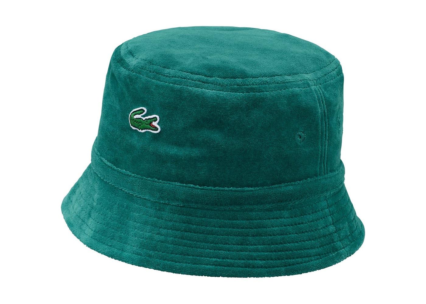 Supreme LACOSTE Velour Crusher Teal