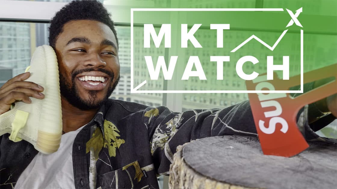 StockX MKT Watch: UNC 1s Go Crazy, Supreme's Axe Stays Sharp, and Yeezy Butters Melt