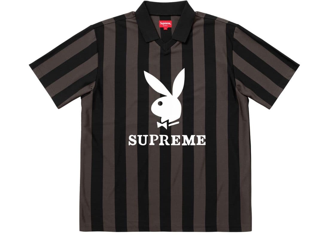 Supreme Playboy Soccer Jersey Black - StockX News