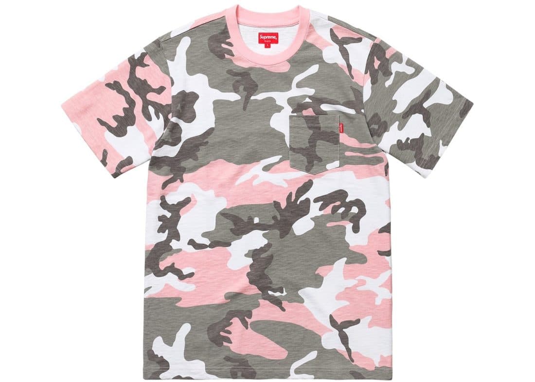 トップス Supreme L/S Pocket Tee Pink Digi Camo Supreme L/S Pocket Tee Pink Digi Camo Medium M New NWT | eBay