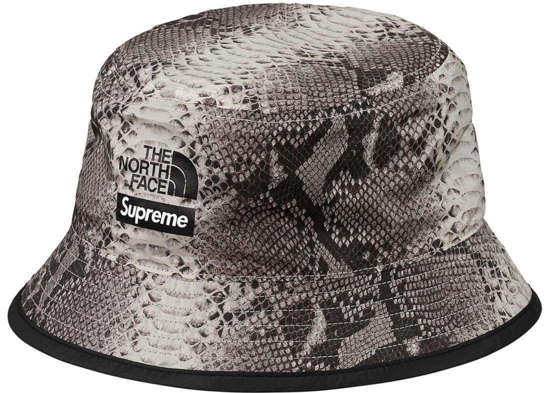 Supreme The North Face Snakeskin Packable Reversible Crusher Black