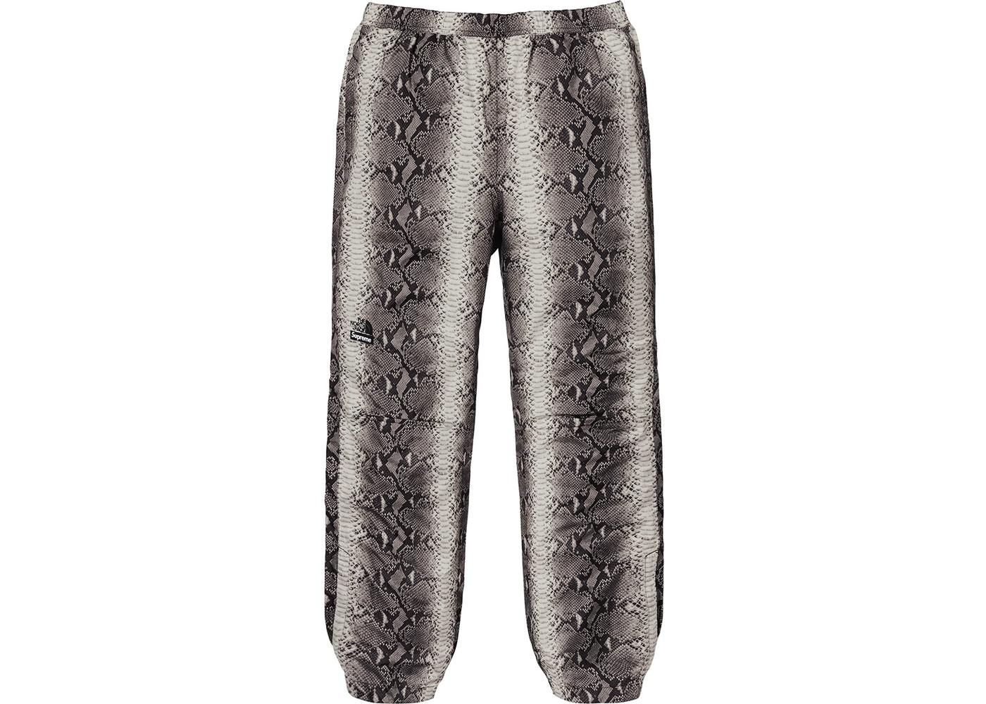 Supreme The North Face Snakeskin Taped Seam Pant Black