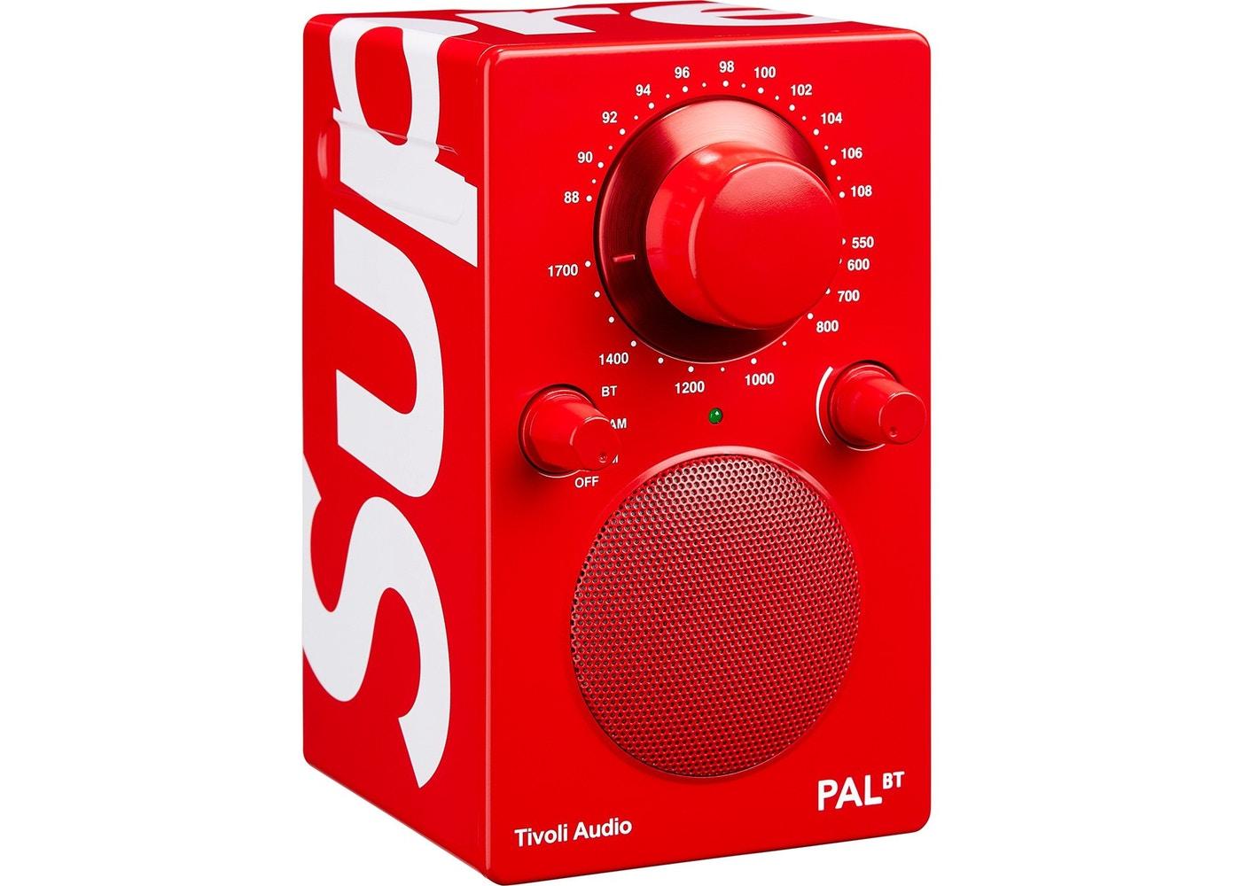 Supreme Tivoli Bluetooth Speaker Red PAL BT