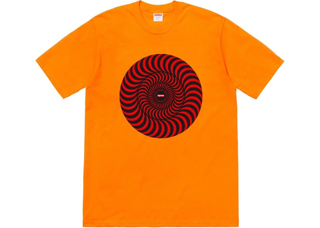 スケートボード supreme spitfire classic swirl tee M Supreme Spitfire Classic Swirl T-Shirt (SS18) - $44