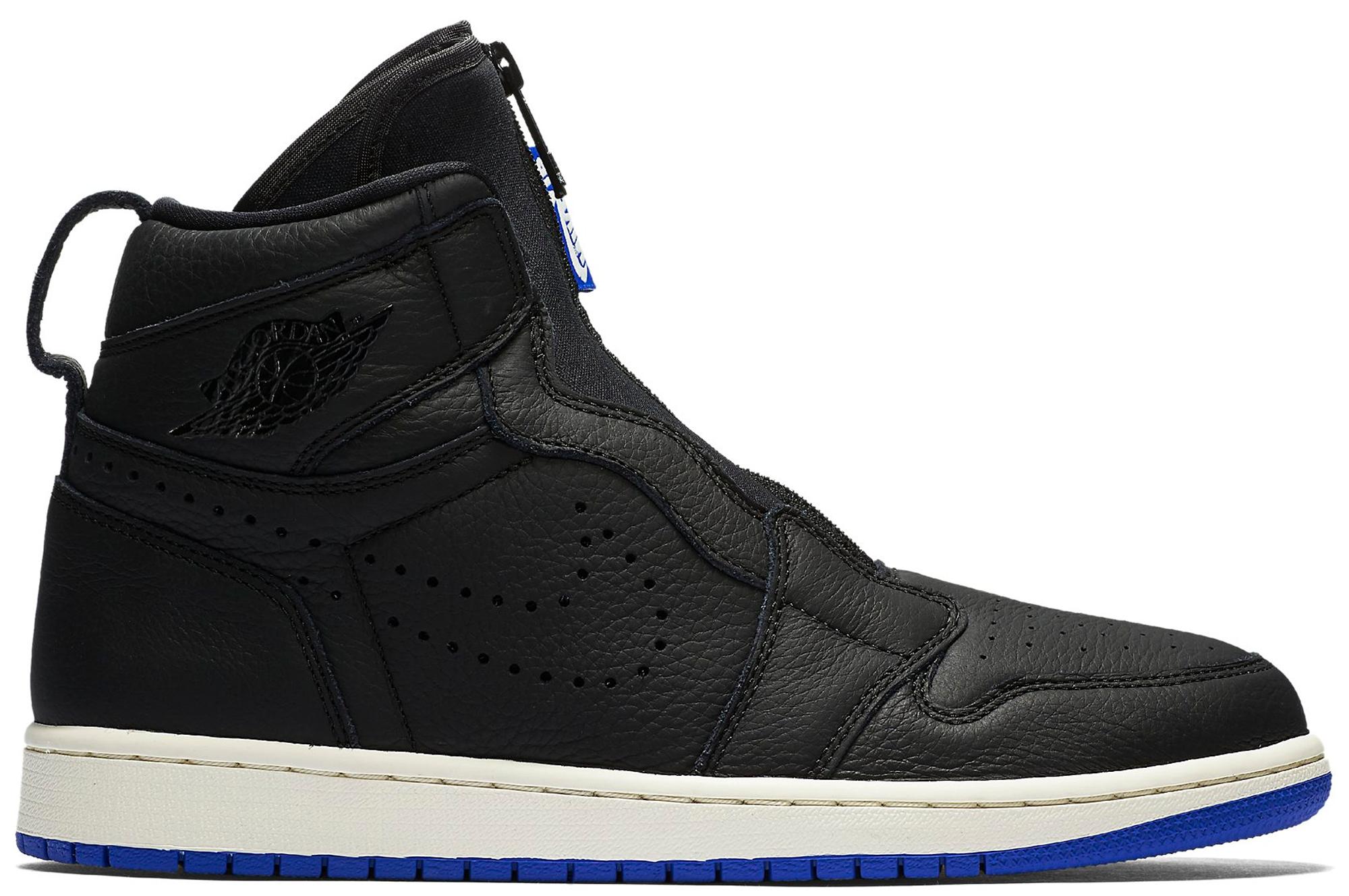 Air Jordan 1 High Zip Black Hyper Royal